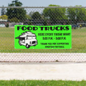 Banner van Food Truck Event (Insitu)