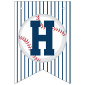 Banner van honkbal Fan Birthday (Tweede vlag)