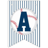 Banner van honkbal Fan Birthday (Derde vlag)