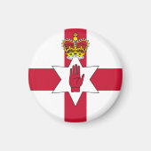 Banner van Noord-Ierland Magneet (Voorkant)