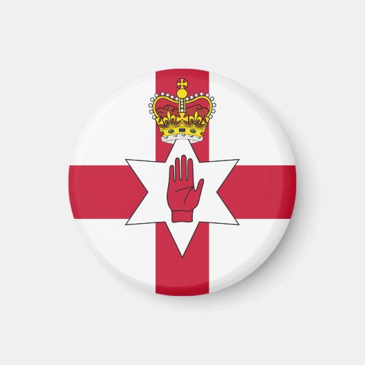 Banner van Noord-Ierland Magneet (Voorkant)