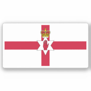 Banner van Noord-Ierland Sticker