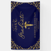Banner van verpleegkundigen School Blue Gold Afstu (Verticaal)