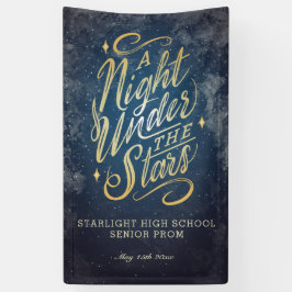 Banner voor 'A Night Under the Stars'-evenement