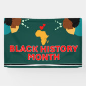 Banner voor Black History Month - Healing (Horizontaal)