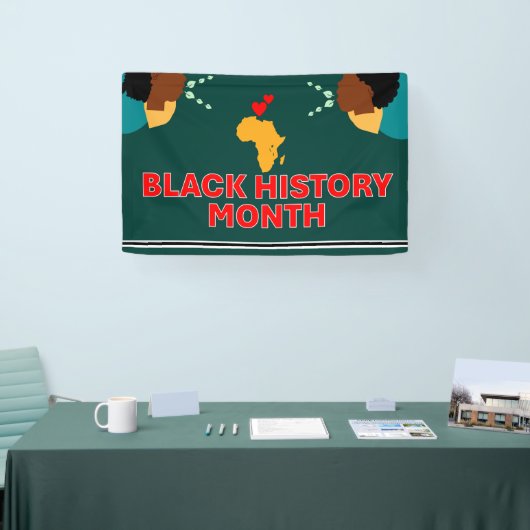 Banner voor Black History Month - Healing (Beurs)