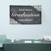 Banner voor Blackboard en White Lace Afstuderen (Beurs)