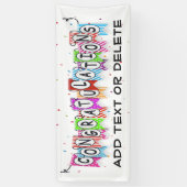 Banner voor buitengebruik / binnenshuis (Verticaal)