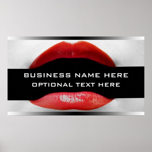 Banner voor Cometic Business Poster (Voorkant)