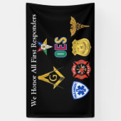 Banner voor eerste hulpverleners (Verticaal)