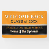 Banner voor klassenreünie! Aangepaste reünie-banne (Horizontaal)