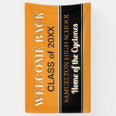 Banner voor klassenreünie! Aangepaste reünie-banne (Verticaal)