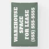 Banner voor magazijnruimte te huur (Verticaal)