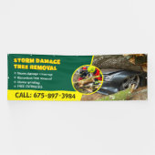 Banner voor storm Damage Clearing Services (Horizontaal)
