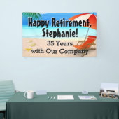 Banner voor tapestoestel op basis van aangepaste a (Beurs)