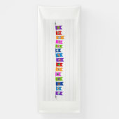 Banner voor winkel (Verticaal)