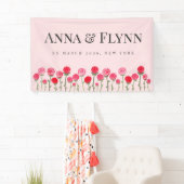 Banner waterverf Rozen Weddenschap (Insitu)