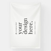 Banner Your Design Upload 4' x 6' (Verticaal)