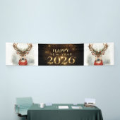 banner zwart goud nieuwjaar (Beurs)