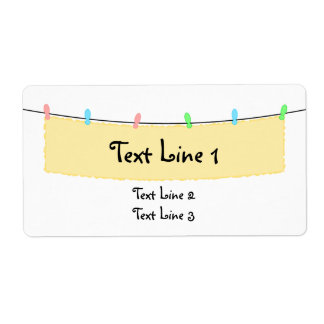 Bannerlabel Etiket