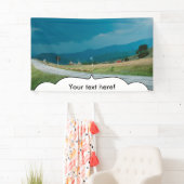 Bannerlandschap sjabloon spandoek (Insitu)