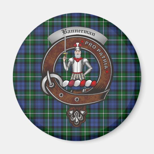 Bannerman Clan Badge Magnets Magneet (Voorkant)