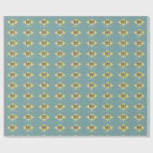 Bannerpatroon van Delaware Cadeaupapier (Vlak)