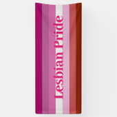 Banners binnen/buiten - Lesbische Pride Vlag (Verticaal)