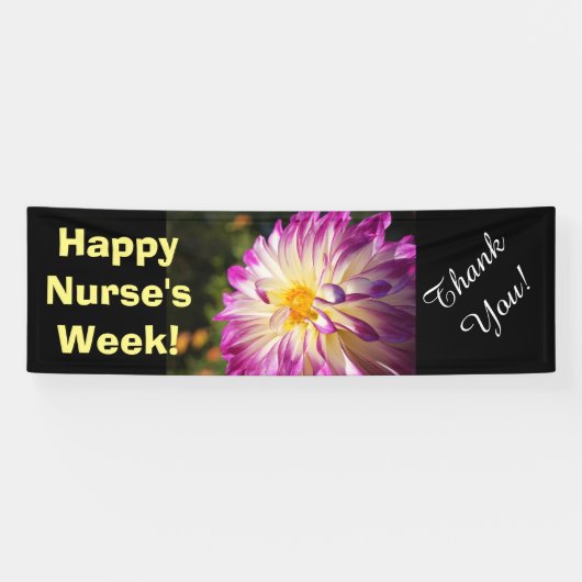 Banners Happy Nurse's Week Banner Hartelijk dank (Horizontaal)