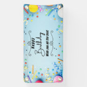 Banners voor de dag van de geboorte - bedrukte Hap (Verticaal)