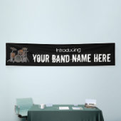  bannerteken voor muziekband spandoek (Beurs)