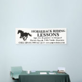bannerteken voor paardenlering spandoek (Beurs)