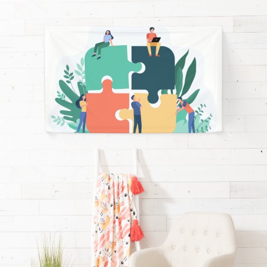 Bannière 3' x 5' (En situation)