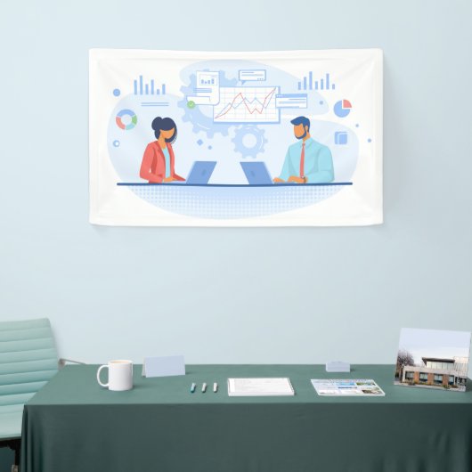 Bannière 3' x 5' (Salon professionnel)