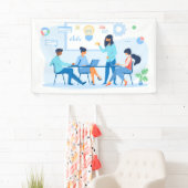 Bannière 3' x 5' (En situation)