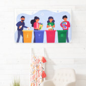 Bannière 3' x 5' (En situation)