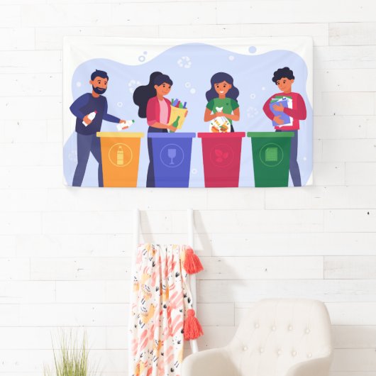 Bannière 3' x 5' (En situation)