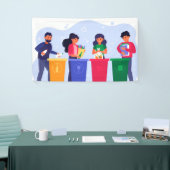 Bannière 3' x 5' (Salon professionnel)