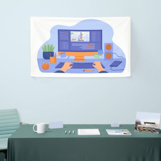 Bannière 3' x 5' (Salon professionnel)