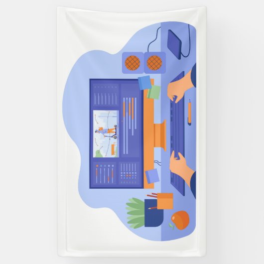 Bannière 3' x 5' (Vertical)