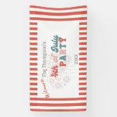 Bannière 4 juillet Fireworks (Verticale)