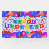 Bannière #6 de joyeux anniversaire (Horizontal)