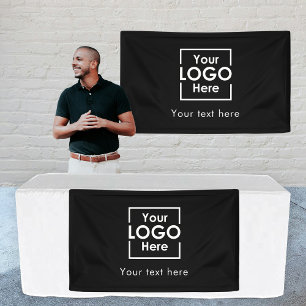 Bannière à accrochage personnalisé Signer le logo 