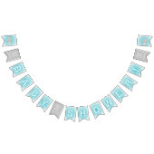 Bannière à bascule de Baby shower de requin doux (Tout)