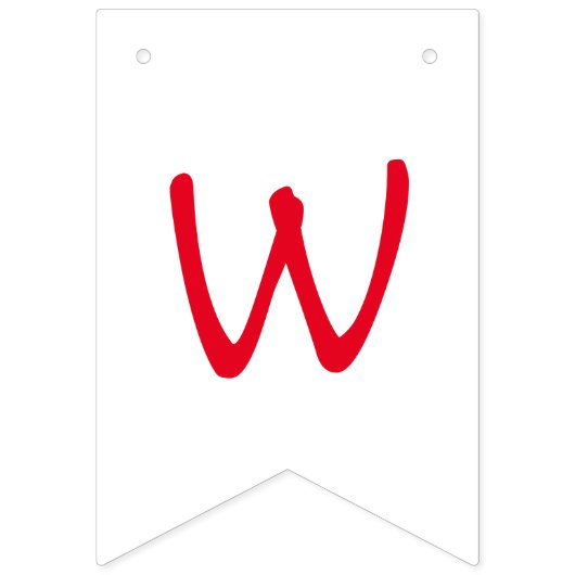 bannière à fanions (Premier drapeau)