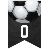 Bannière À Fanions 04of12 Soccer Ball Theme Party Bunting (Deuxième drapeau)