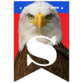 Bannière À Fanions 1776–2026 • 16-Flag Celebration Banner, Editable (Premier drapeau)