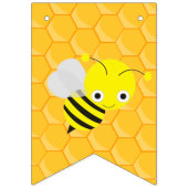 Bannière À Fanions 1er anniversaire Jour de l'abeille (Deuxième drapeau)