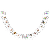 Bannière À Fanions 1er anniversaire Océan Thème 12 Mois Photo (Tout)