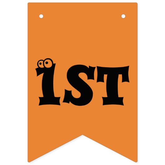 Bannière À Fanions 1er Halloween 2017 Petite grenouille sorcière (Deuxième drapeau)